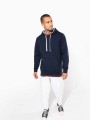 Sweat-shirts à personnaliser KARIBAN Sweat-shirt à capuche contrastée à motifs unisexe 