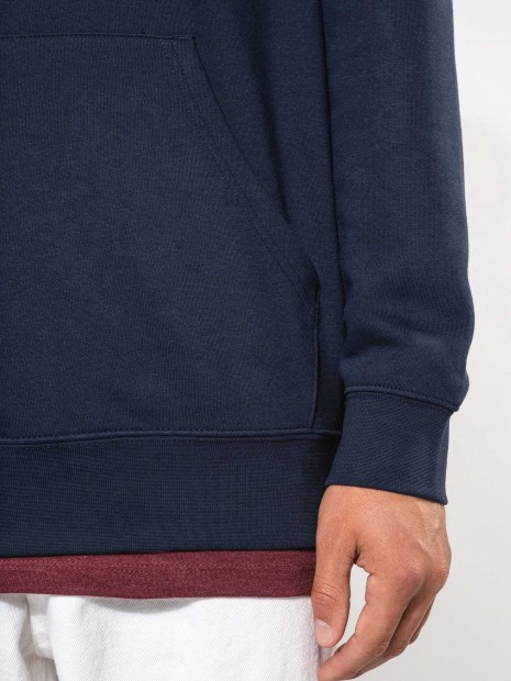 Sweat-shirts à personnaliser KARIBAN Sweat-shirt à capuche contrastée à motifs unisexe 