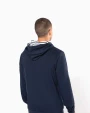KARIBAN Unisex-Kapuzensweatshirt mit kontrastfarbener Kapuze und Motiven Sweatshirts personalisierbar