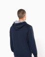 Sweat-shirts personnalisable KARIBAN Sweat-shirt à capuche contrastée à motifs unisexe