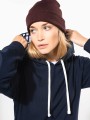 Sweat-shirts à personnaliser KARIBAN Sweat-shirt à capuche contrastée à motifs unisexe 