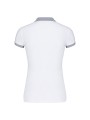 KARIBAN Polo piqué bicolore femme /api/colors/e9e9c2d7-5da0-455b-8d85-d85fc4386461 personnalisable