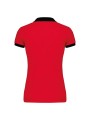 KARIBAN Polo piqué bicolore femme /api/colors/b50d1b8c-b02f-4ec6-9360-ffd14b5df30b personnalisable