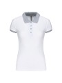 KARIBAN Polo piqué bicolore femme /api/colors/e9e9c2d7-5da0-455b-8d85-d85fc4386461 personnalisable