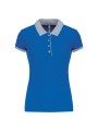 KARIBAN Polo piqué bicolore femme /api/colors/9c2c4118-a1e9-4d53-9a0d-52d16eb5c701 personnalisable