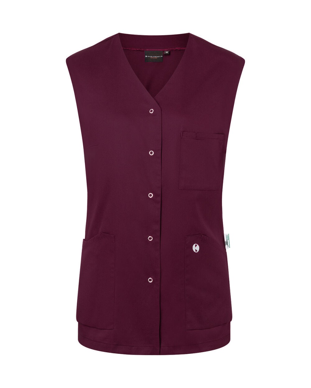 Schorten KARLOWSKY Sleeveless Ladies' Tunic Essential voor bedrukking &amp; borduring