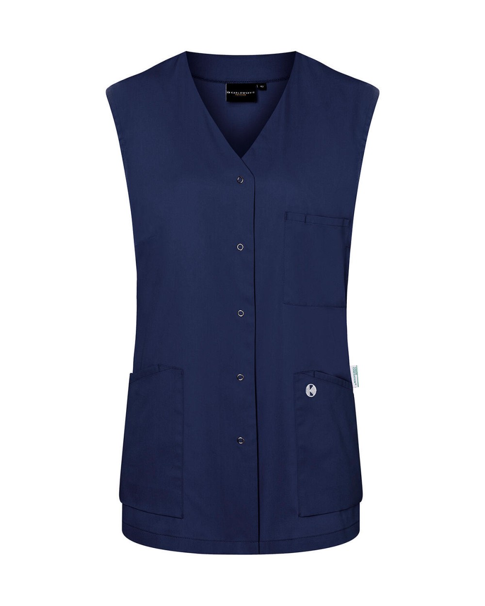Schorten KARLOWSKY Sleeveless Ladies' Tunic Essential voor bedrukking &amp; borduring
