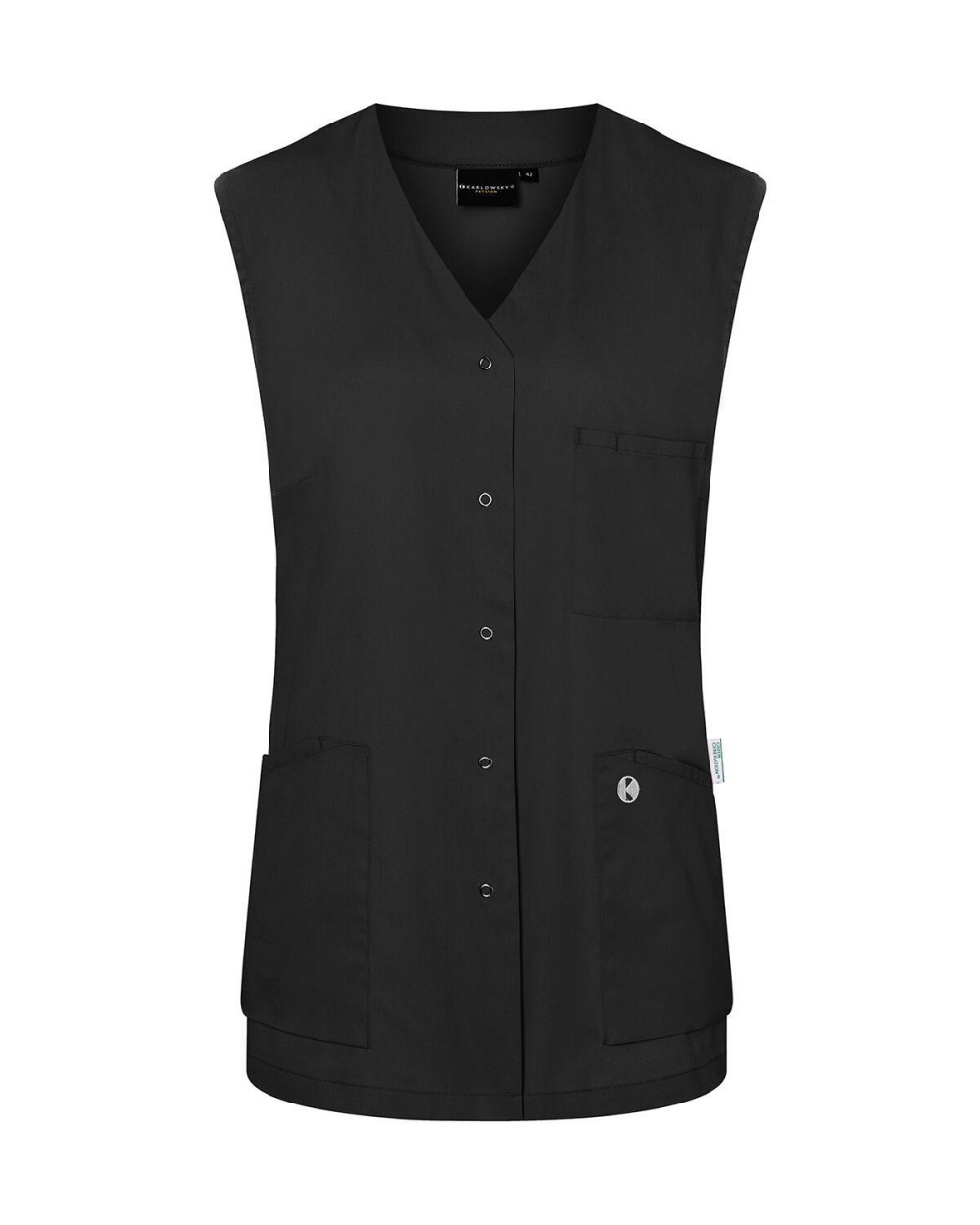 Schorten KARLOWSKY Sleeveless Ladies' Tunic Essential voor bedrukking &amp; borduring