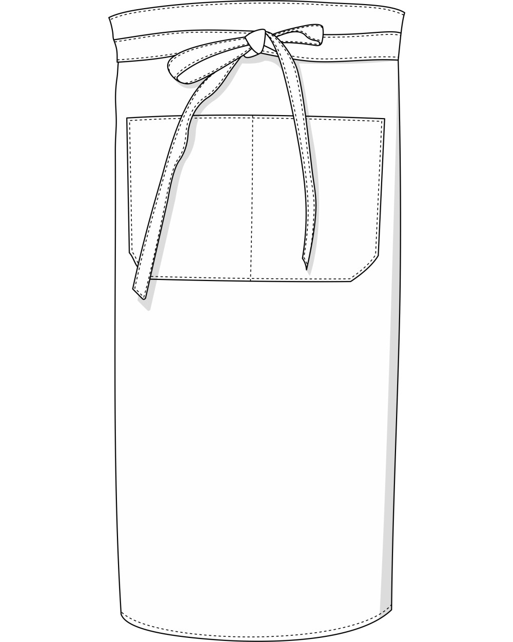 Schorten LINK KITCHENWEAR Cook´s Apron With Pocket voor bedrukking &amp; borduring