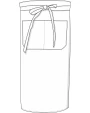 Schorten LINK KITCHENWEAR Cook´s Apron With Pocket voor bedrukking &amp; borduring