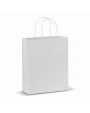 Tote bags 4DO Papieren kraft tas 90g/m² 22x10x31cm voor bedrukking &amp; borduring