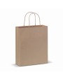 Tote bags personnalisable 4DO Sac en papier kraft 90g/m² 22x10x31cm