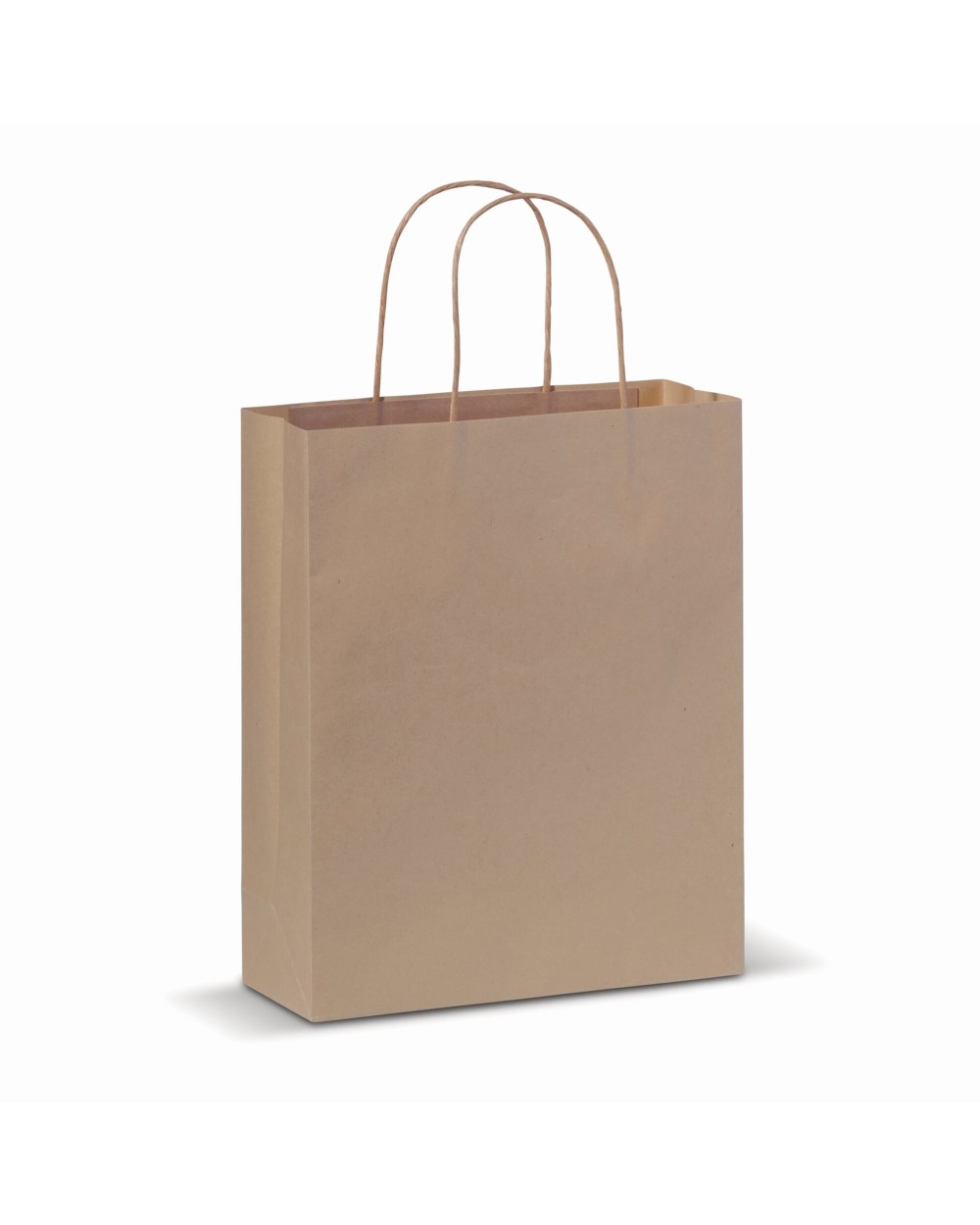 Tote bags personnalisable 4DO Sac en papier kraft 90g/m² 22x10x31cm