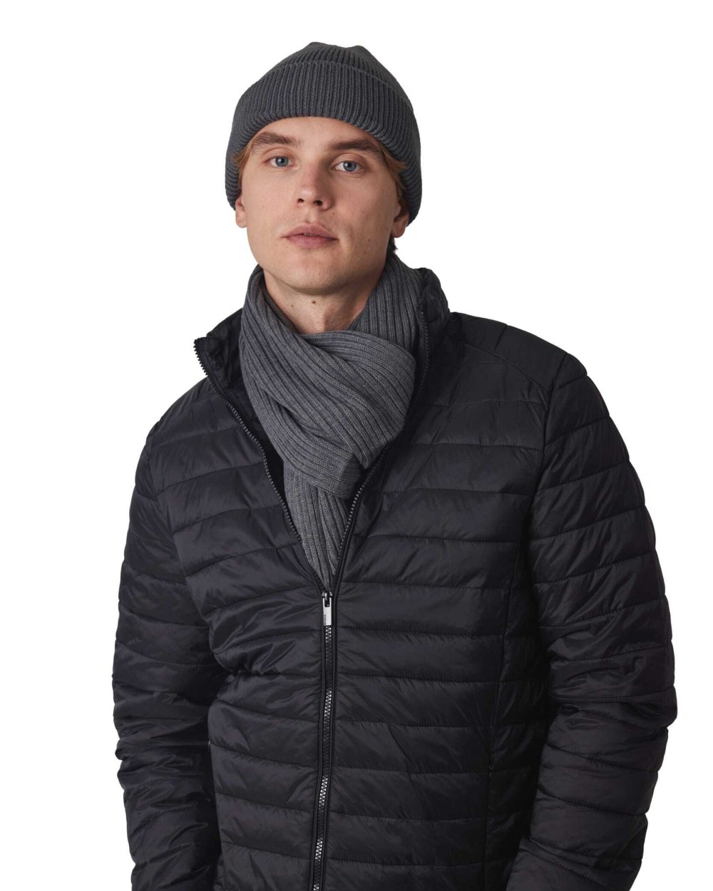 Écharpes personnalisable K-UP Écharpe à maille côtelée