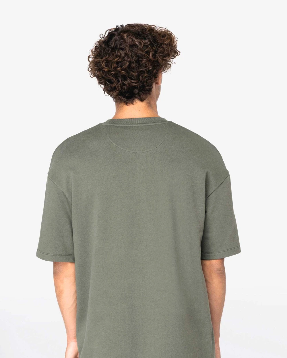 T-shirts NATIVE SPIRIT Ecologisch oversized uniseks T-shirt French Terry voor bedrukking &amp; borduring