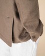 SPASSO Herren-Blazer aus verwaschenem Leinen Jacken personalisierbar