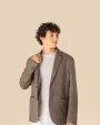 Vestes personnalisable SPASSO Blazer délavé en lin homme