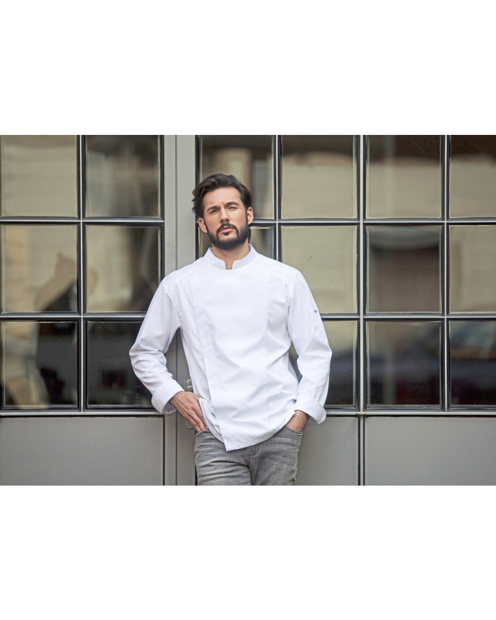 Jassen KARLOWSKY Chef Jacket Noah voor bedrukking &amp; borduring