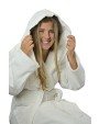 Bad artikelen A&R DeLuxe Velour Bathrobe With Hood voor bedrukking &amp; borduring