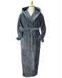 Bad artikelen A&R DeLuxe Velour Bathrobe With Hood voor bedrukking &amp; borduring