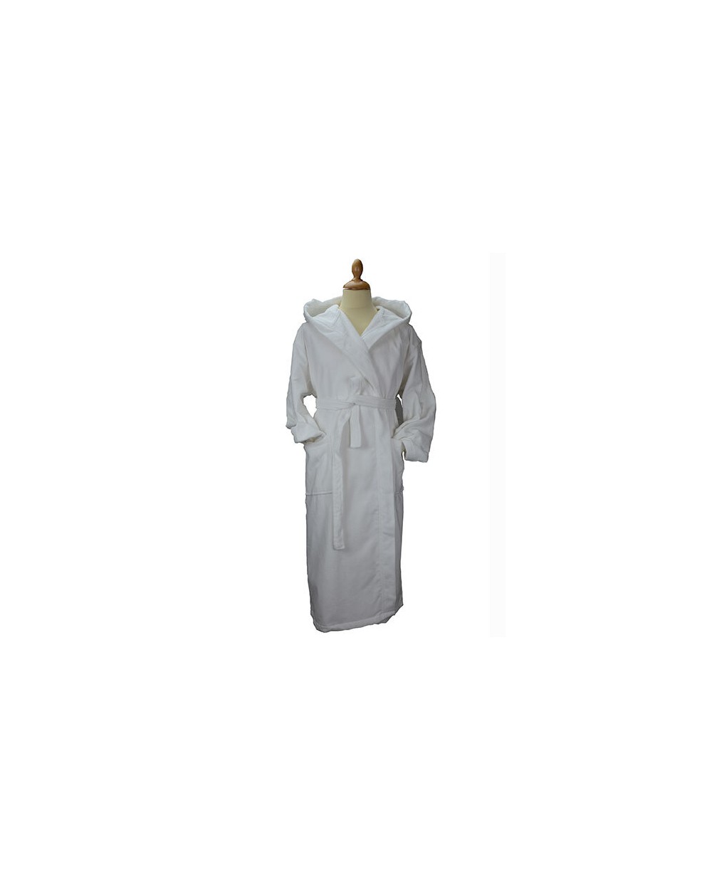 Produits éponges personnalisable A&R DeLuxe Velour Bathrobe With Hood