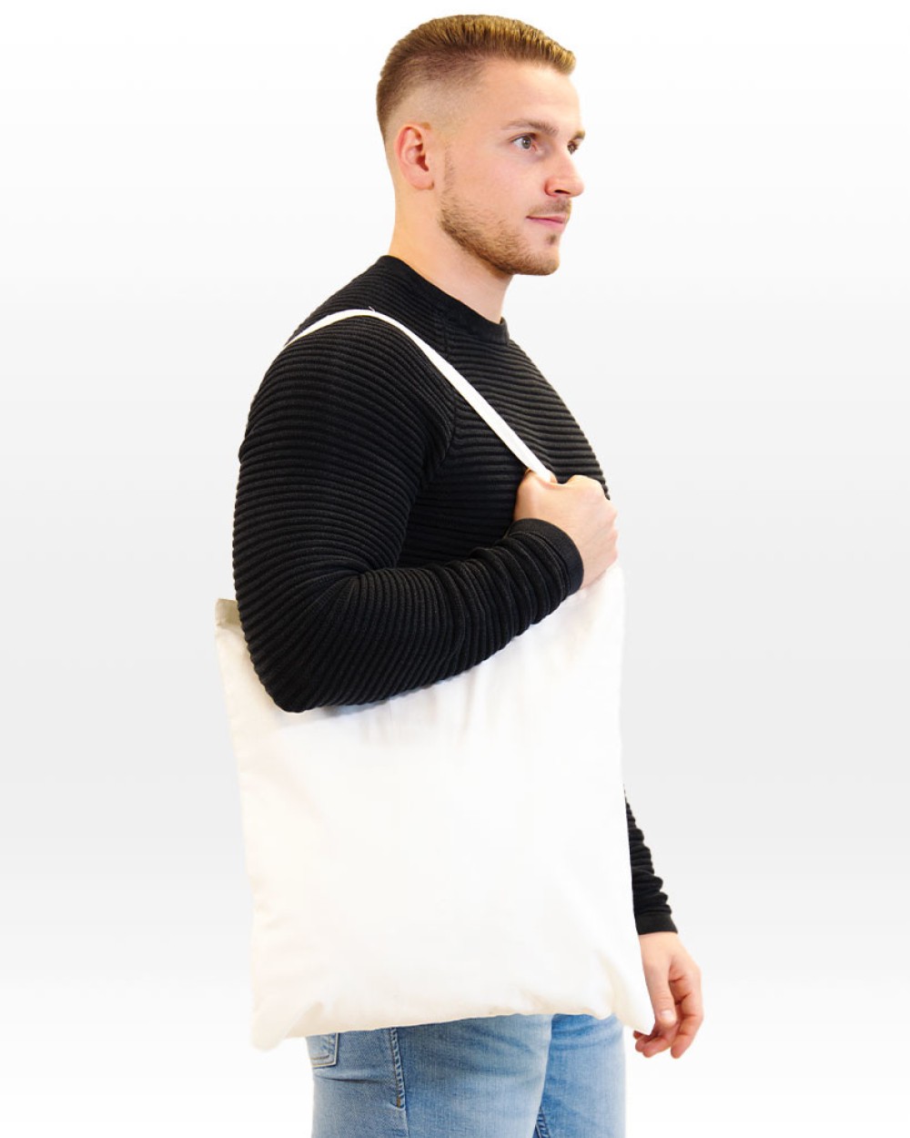 BAGS4PRINT Tote Bag LEOPOLD 2 Tote Bags personalisierbar
