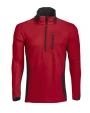 Laines polaires personnalisable PROJOB 3306 MICROPOLAIRE TECHNIQUE 1/2 ZIP CONTRASTEE