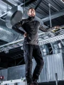 Laines polaires à personnaliser PROJOB 3306 MICROPOLAIRE TECHNIQUE 1/2 ZIP CONTRASTEE 