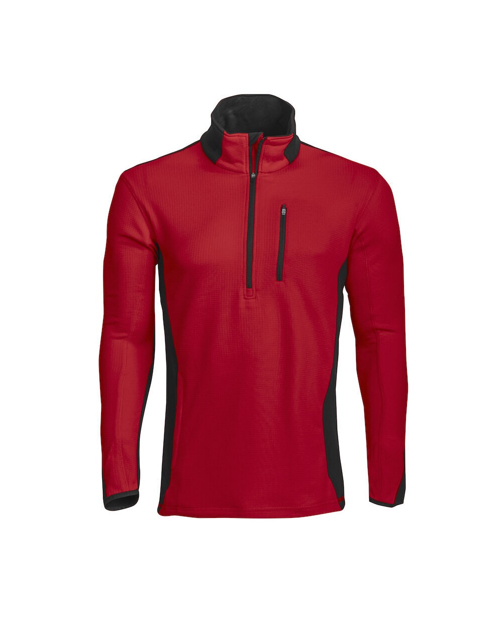 Laines polaires personnalisable PROJOB 3306 MICROPOLAIRE TECHNIQUE 1/2 ZIP CONTRASTEE