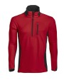 Laines polaires personnalisable PROJOB 3306 MICROPOLAIRE TECHNIQUE 1/2 ZIP CONTRASTEE