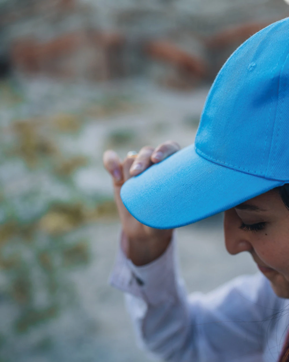 Casquettes personnalisable 4DO Casquette 6 panneaux en coton recyclé 280gr IMPACT