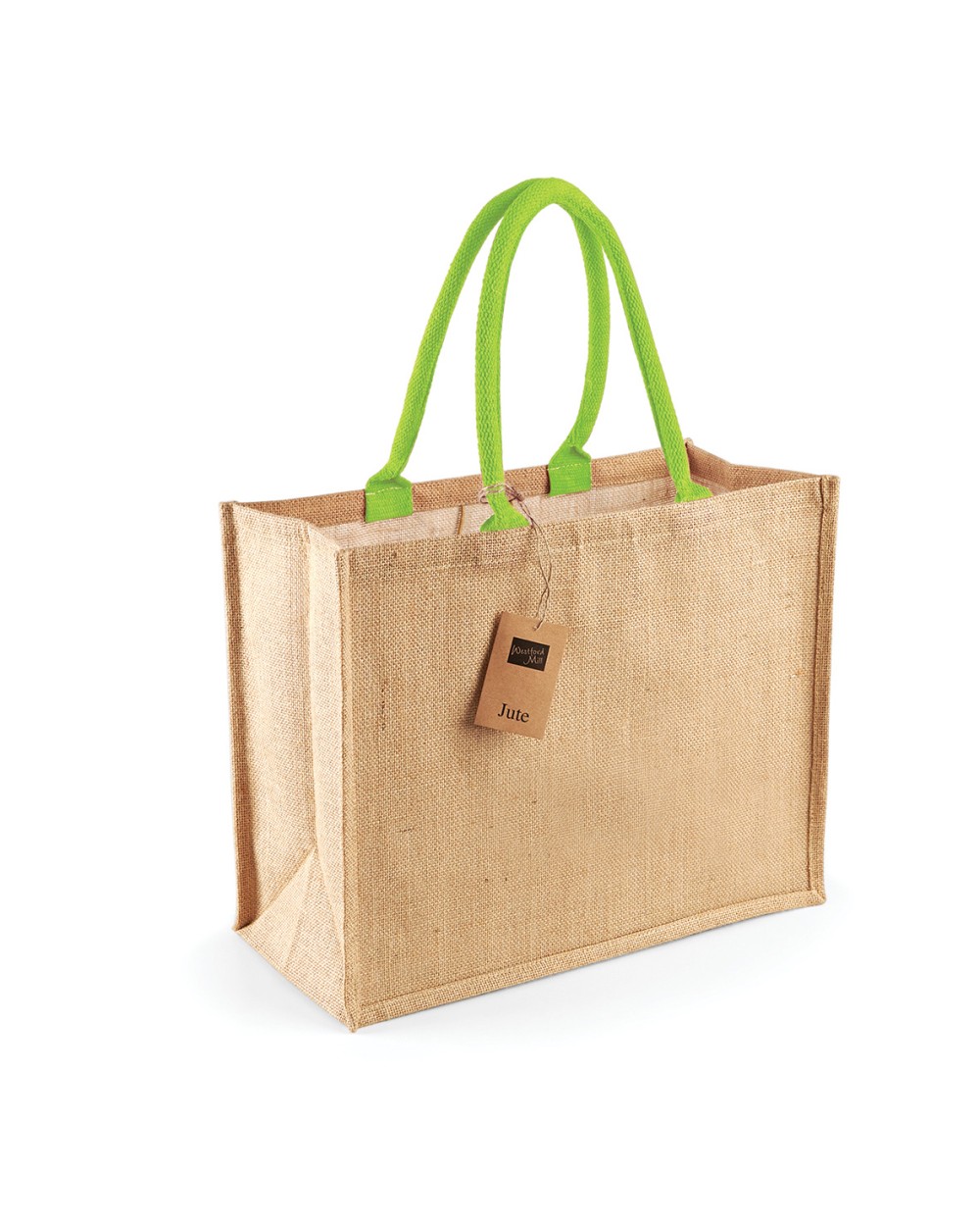 WESTFORDMILL Jute classic shopper Tote Bags personalisierbar