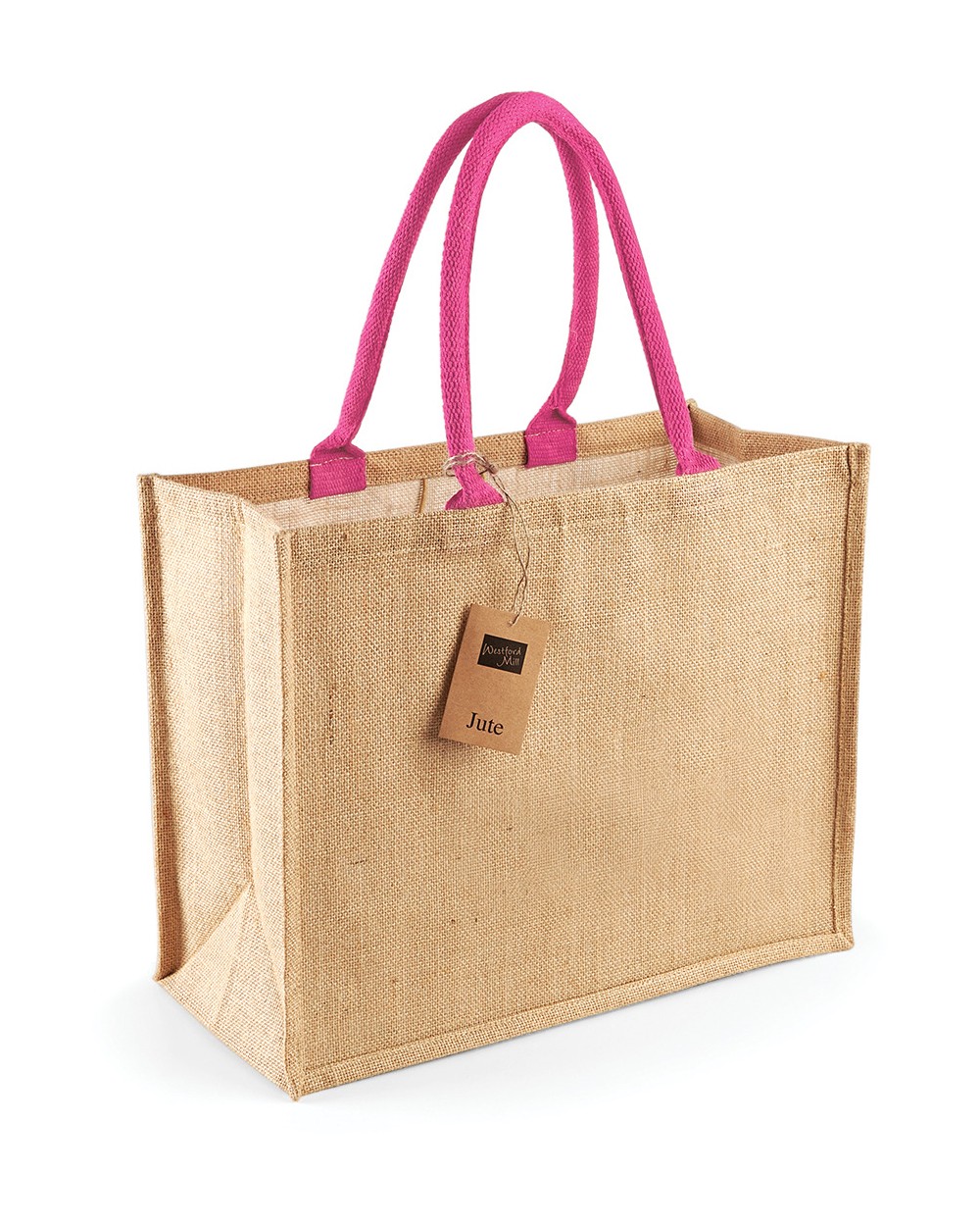Tote bags personnalisable WESTFORDMILL Sac shopping classique en jute