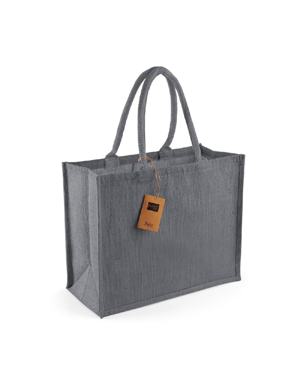 Tote bags WESTFORDMILL Jute classic shopper voor bedrukking &amp; borduring