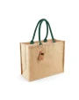 Tote bags personnalisable WESTFORDMILL Sac shopping classique en jute