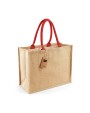Tote bags WESTFORDMILL Jute classic shopper voor bedrukking &amp; borduring
