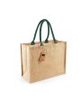 Tote bags WESTFORDMILL Jute classic shopper voor bedrukking &amp; borduring