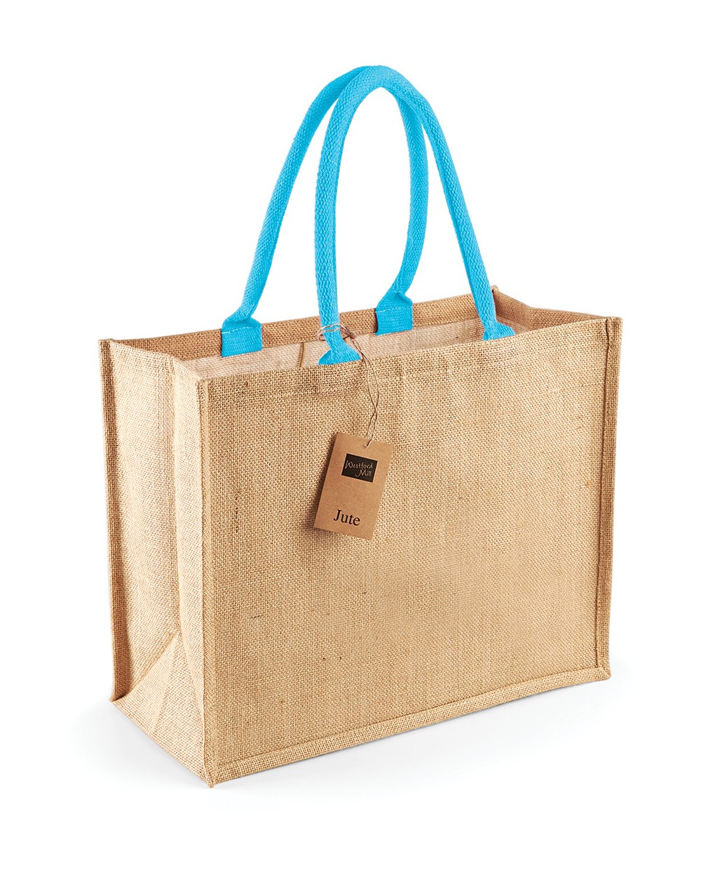 Tote bags personnalisable WESTFORDMILL Sac shopping classique en jute