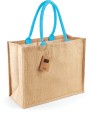Tote bags WESTFORDMILL Jute classic shopper voor bedrukking &amp; borduring