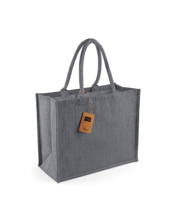 Tote bags personnalisable WESTFORDMILL Sac shopping classique en jute