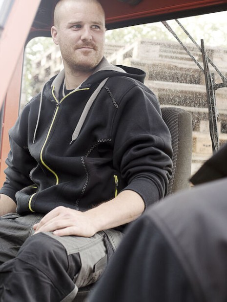 Sweat-shirts à personnaliser PROJOB 2116 SWEATSHIRTFULL ZIP 