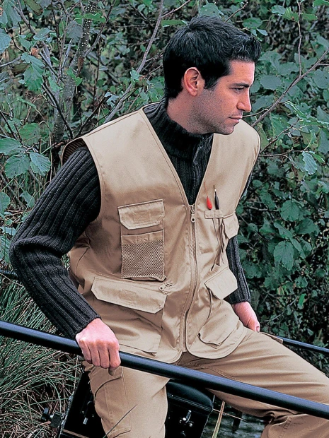 Vestes à personnaliser RESULT Safari Waistcoat 