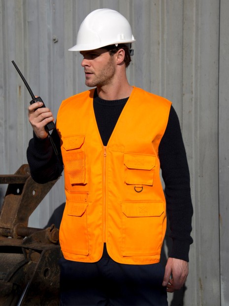 Vestes à personnaliser RESULT Safari Waistcoat 