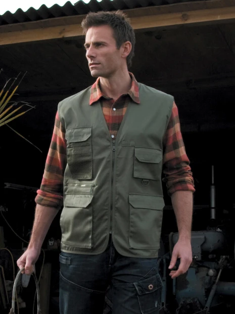 Vestes à personnaliser RESULT Safari Waistcoat 