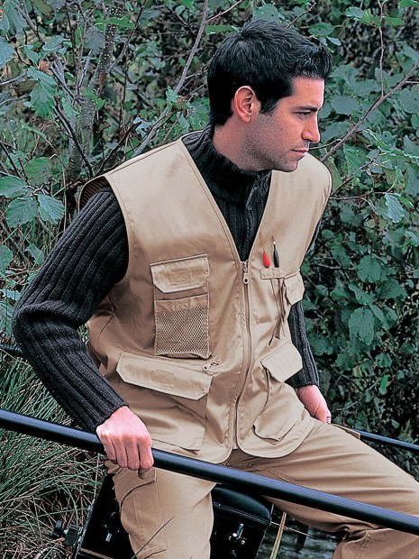 Vestes à personnaliser RESULT Safari Waistcoat 