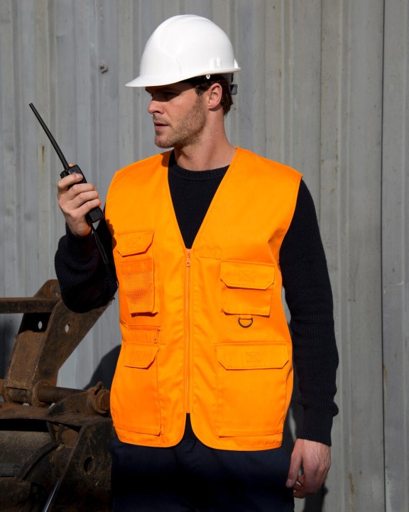 RESULT Safari Waistcoat Jacken personalisierbar