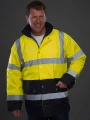 Vestes à personnaliser YOKO Fluo 2 Tone Motorway Jacket 