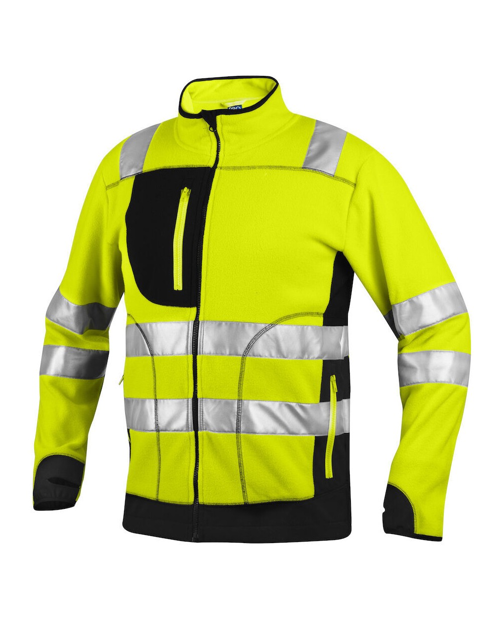 Laines polaires personnalisable PROJOB 6303 VESTE POLAIRE HV - EN ISO 20471 CLASSE 3/2