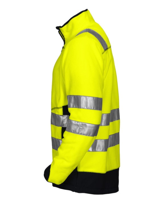 Laines polaires personnalisable PROJOB 6303 VESTE POLAIRE HV - EN ISO 20471 CLASSE 3/2
