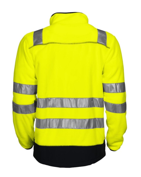 Laines polaires personnalisable PROJOB 6303 VESTE POLAIRE HV - EN ISO 20471 CLASSE 3/2